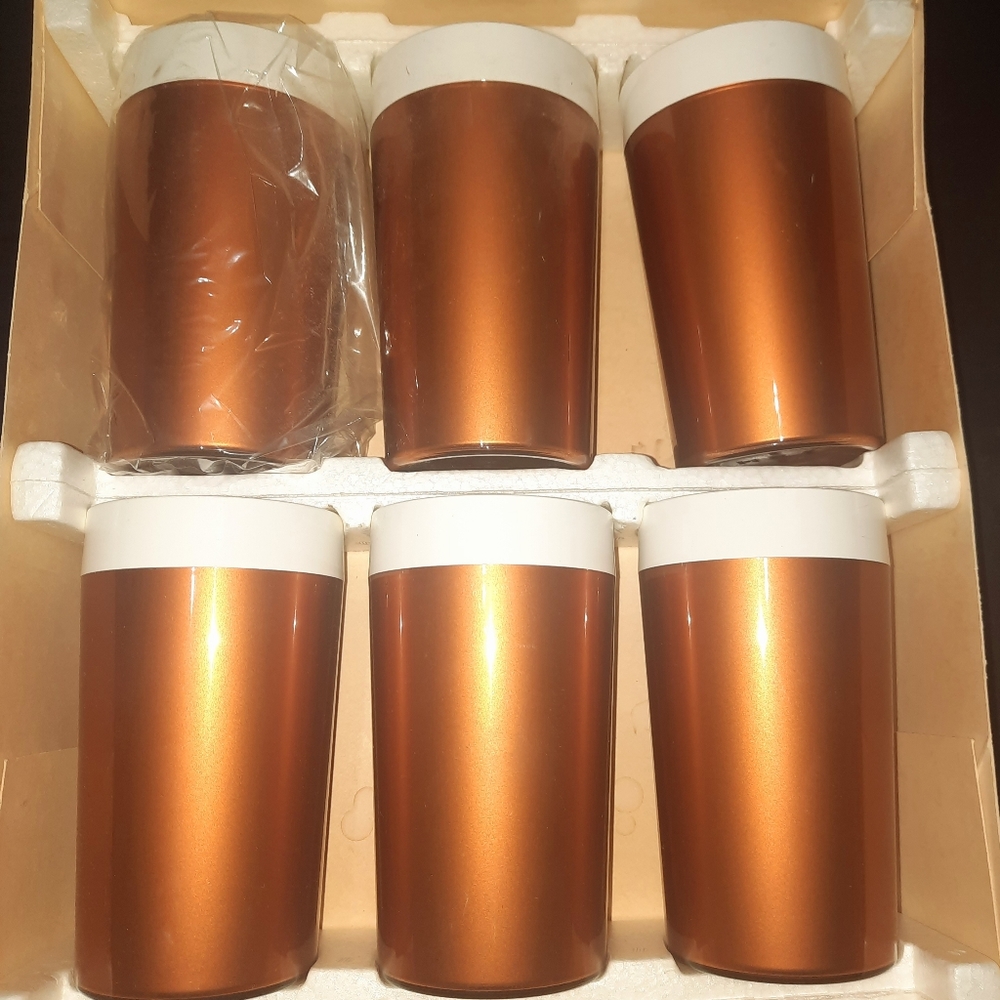 Vintage thermo serv insulated tumblers